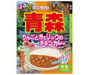 Hachi Foods Rurubu x Hachi Collaboration Curry Series Aomori Apple and Garlic Chicken Curry 180g x 20 pieces [Shipped in Japan]