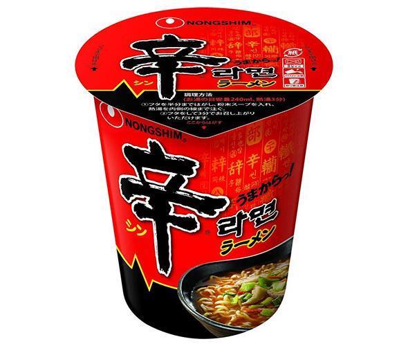 Nongshim Japan Spicy Cup Ramen 68g x 12 pieces [Shipped in Japan]