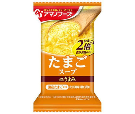 Amano Foods Freeze Dry The Umami Egg Soup 10 servings x 6 boxes [shipped in Japan]