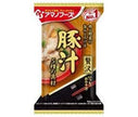 Amano Foods Soupe miso habituelle lyophilisée Soupe de porc de luxe 10 portions x 6 boîtes 