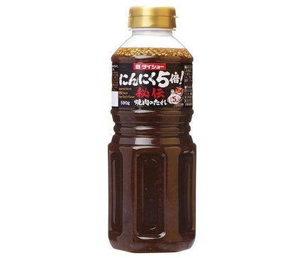 Daisho Secret Yakiniku Sauce 5x Garlic 590g x 12 pieces [Shipped in Japan]