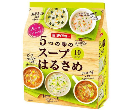 Daisho Assorted Deliciousness 5 Flavors Soup Harusame 159.4g x 10 Bags [Shipped in Japan]