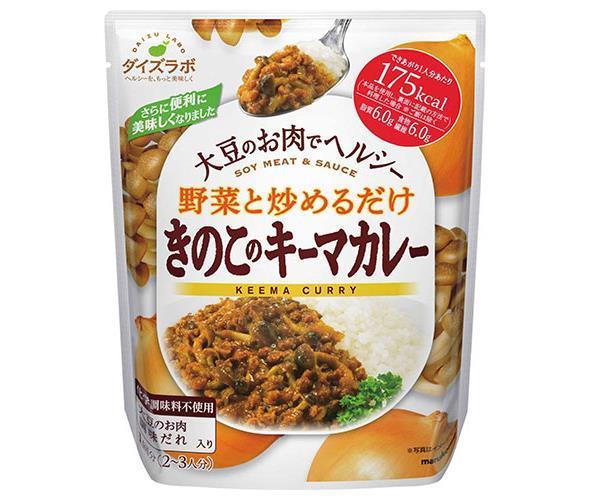 Marukome Soy Lab Mushroom Keema Curry 168g x 20 (5 x 4) bags [Shipped in Japan]