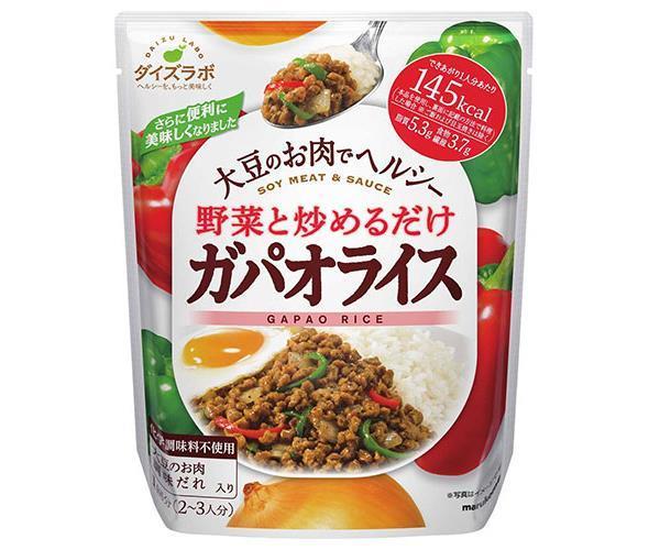 Marukome Daizu Labo just stir-fry with vegetables Gapao rice 158g x 20 bags [shipped in Japan]