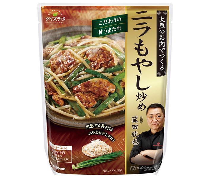 Marukome Soybean Lab Supervised by Kinya Komoda Stir-Fried Chive Bean Sprouts 166g x 20 bags [Shipped in Japan]