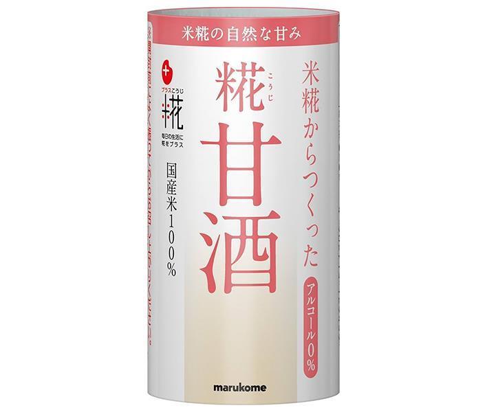 Marukome Plus Koji Koji Amazake made from rice koji 125ml cart can x 18 bottles [shipped in Japan]