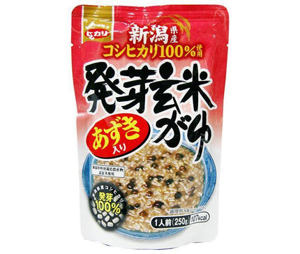 Hikari Foods Germinated brown rice with azuki beans 250g pouch x 24 pieces [shipped in Japan]