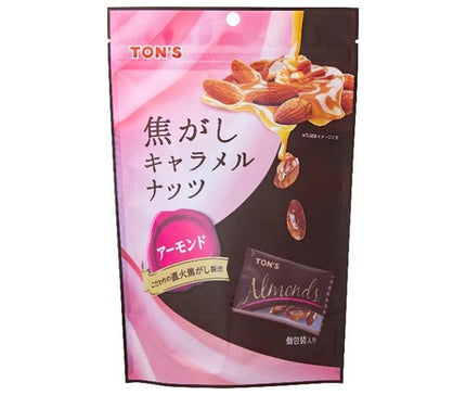 Toyo Nuts Ton Burnt Caramel Nuts Almonds 105g (individually wrapped) x 8 bags [shipped in Japan]