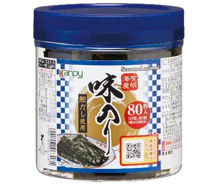 Campy Ariake sea table flavored seaweed 10 slices 80 pieces x 12 pieces [shipped in Japan]