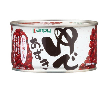 Campy Boiled Azuki Low Sweet Finish 400g can x 24 pieces [Shipped in Japan]