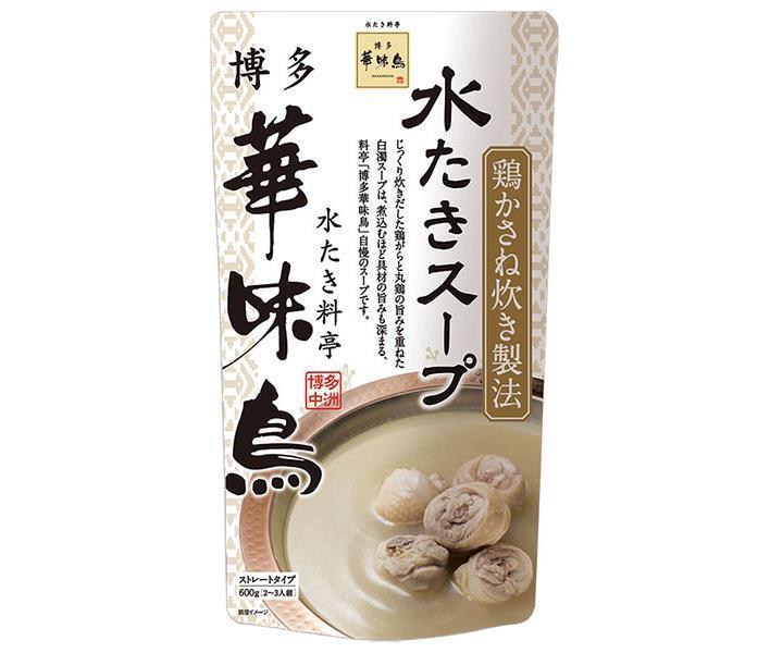 Torizen Foods Hakata Hanamidori Mizutaki Soup 600g x 12 bags [Shipped in Japan]