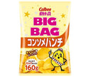Calbee BIG BAG Potato Chips Consomme Punch 160g x 12 bags [Shipped in Japan]