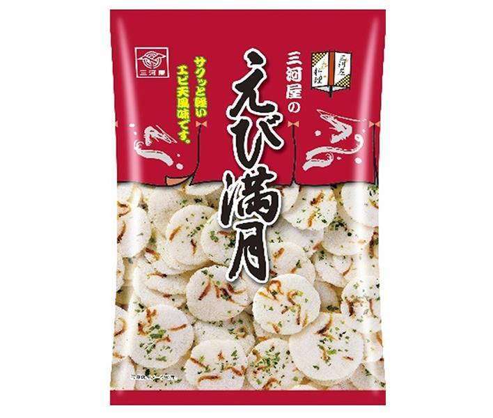Mikawaya Seika Shrimp Mangetsu 75g x 12 bags [shipped in Japan]