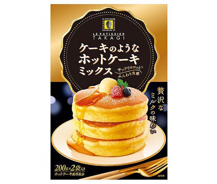昭和産業 ケーキのようなホットケーキミックス 400g(200g×2袋)×6箱入【日本出荷】