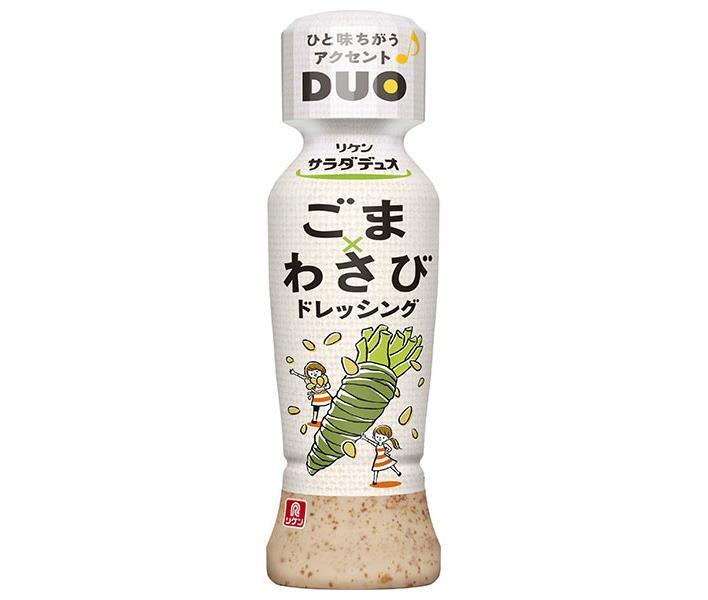 Riken Vitamin Riken Salad Duo Sesame Sabi Dressing 190ml plastic bottle x 12 pieces [Shipped in Japan]