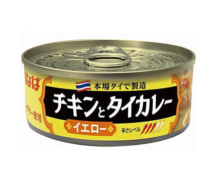 Inaba Foods Chicken and Thai Curry Yellow 115g can x 24 pieces [Shipped in Japan]