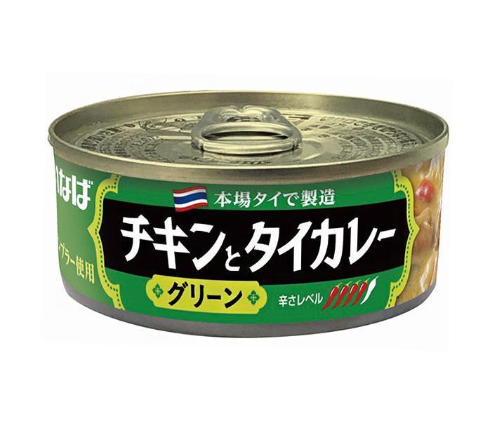 Inaba Foods Chicken and Thai Curry Green 115g can x 24 pieces [Shipped in Japan]