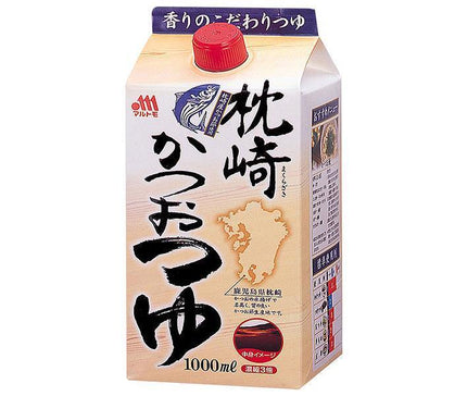 Marutomo Makurazaki Bonito Soup 1L paper pack x 10 bottles [shipped in Japan]