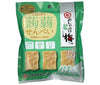 Nakano Bussan Konnyaku Senbei Pacifier Kelp Plum Flavor 15g x 8 bags [Shipped in Japan]