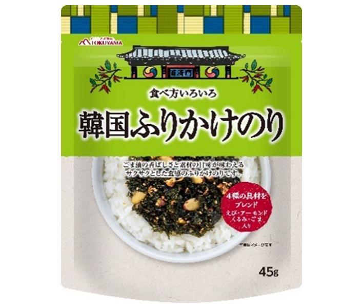 Tokuyama Bussan Various Ways to Eat Korean Furikake Nori 45g x 20 bags [Shipped in Japan]