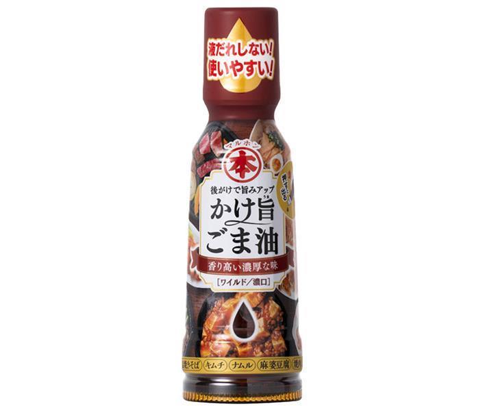 Takemoto Yushi Maruhon Flavorful Sesame Oil Wild 150g PET bottle x 12 pieces [Shipped in Japan]