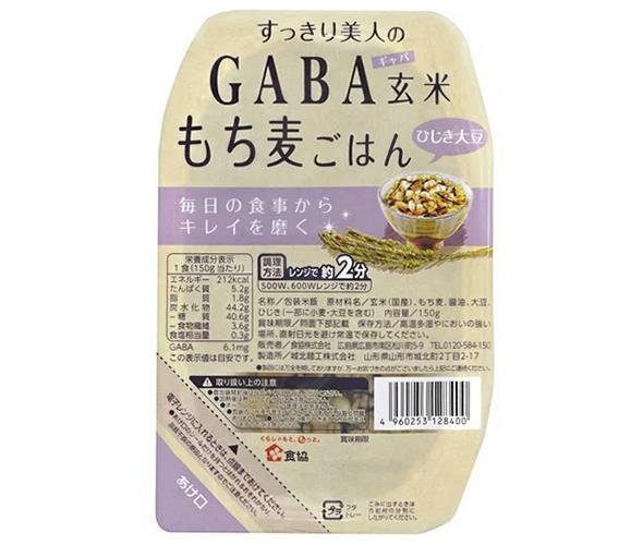 Food Association Refreshing Beauty GABA Brown rice sticky barley rice Hijiki soybean 150g x 24 pieces [Shipped in Japan]