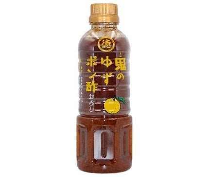 Tokushima Sangyo Oni no Yuzu Ponzu Sauce (grated) 400ml plastic bottle x 12 bottles [shipped in Japan]