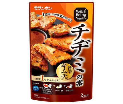 モランボン Well BeingVegelife チヂミの素 旨辛キムチ味 315g×10袋入