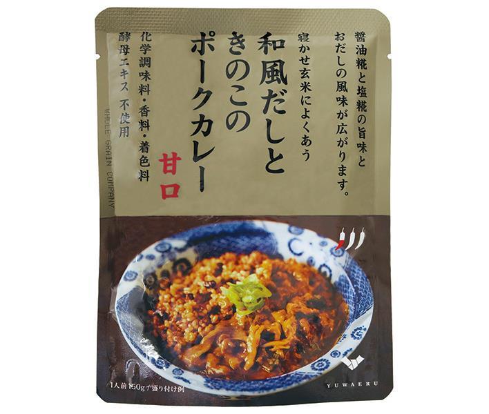 Yuwaeru Japanese-style dashi and mushroom pork curry 150g x 10 bags [shipped in Japan]