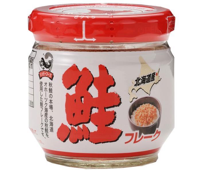 Happy Foods Hokkaido Salmon Flakes 50g bottle x 12 pieces [Shipped in Japan]