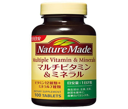 Otsuka Pharmaceutical Nature Made Multivitamin & Mineral 100 tablets x 3 