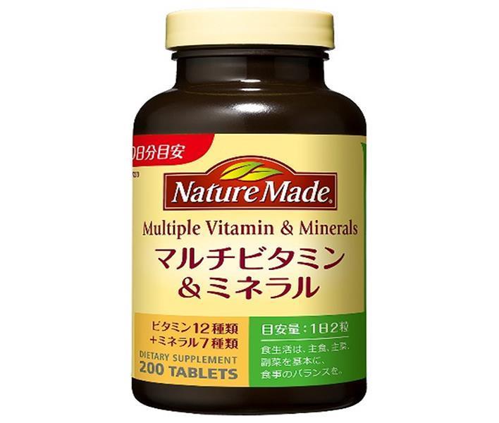 大塚製薬 ネイチャーメイド マルチビタミン＆ミネラル 200粒×3個入【日本出荷】