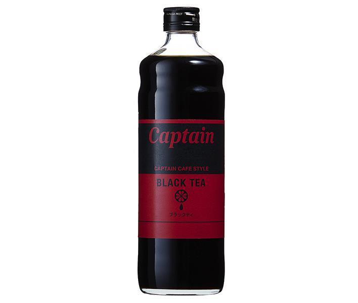 Nakamura Shoten Captain Black Tea 600ml bottle x 12 bottles [shipped in Japan]