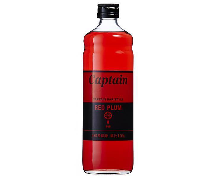 Nakamura Shoten Captain Red Plum 600ml bottle x 12 bottles [shipped in Japan]