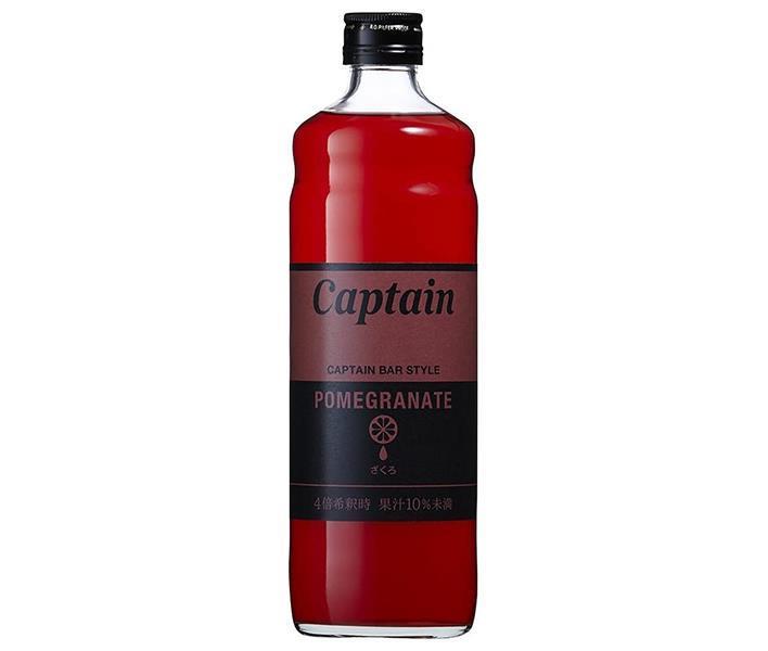 Nakamura Shoten Captain Pomegranate 600ml bottle x 12 bottles [shipped in Japan]