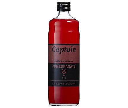 Nakamura Shoten Captain Pomegranate 600ml bottle x 12 bottles [shipped in Japan]