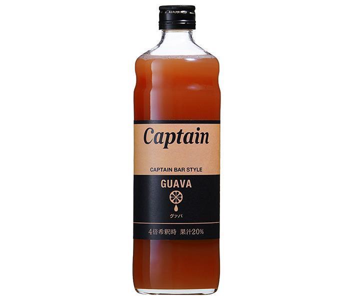Nakamura Shoten Captain Guava 600ml bottle x 12 bottles [shipped in Japan]