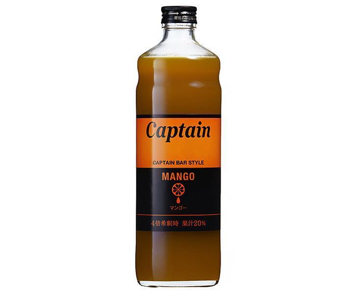 Nakamura Shoten Captain Mango 600ml bottle x 12 bottles [shipped in Japan]