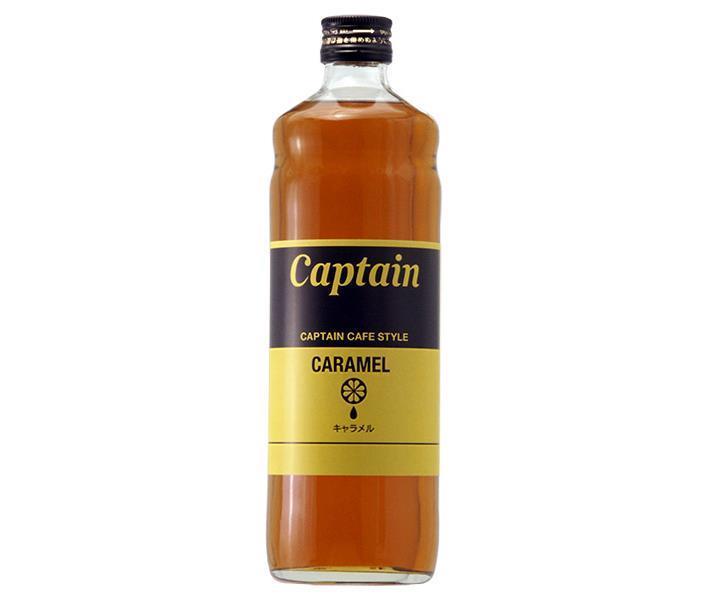 Nakamura Shoten Captain Cafe Style Caramel Syrup 600ml bottle x 12 bottles [shipped in Japan]
