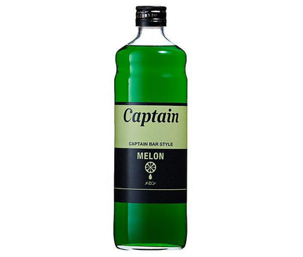 Nakamura Shoten Captain Melon 600ml bottle x 12 bottles [shipped in Japan]