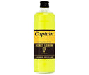 Nakamura Shoten Captain Honey Lemon 600ml bottle x 12 bottles [shipped in Japan]