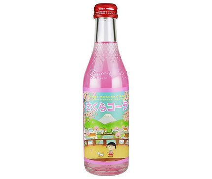 Kimura Beverage Chibi Maruko-chan Sakura Cola 240ml bottle x 20 bottles [shipped in Japan]