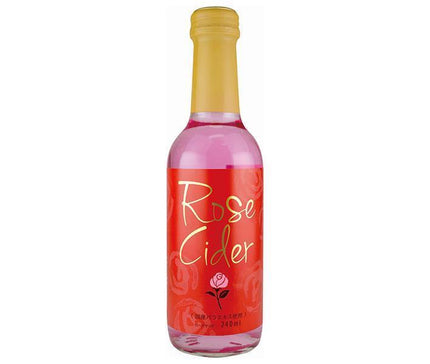 Kimura Beverage Rose Cider 240ml bottle x 20 bottles [shipped in Japan]