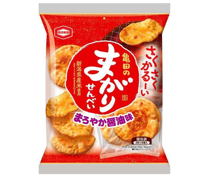 Kameda Seika Kameda Magari Rice Crackers, 16 Pieces x 12 Bags [Ships from Japan]