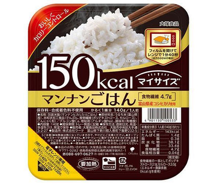Otsuka Foods My Size Mannan Rice 140g x 24 pieces [Shipped in Japan]