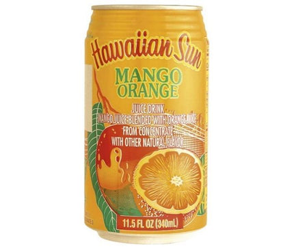 Leadoff Japan Hawaiian Sun Mango Orange 340ml can x 24 cans 