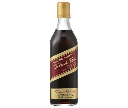 GS Food GS Black Tea Sweetened 500ml bottle x 12 bottles [Shipped in Japan]