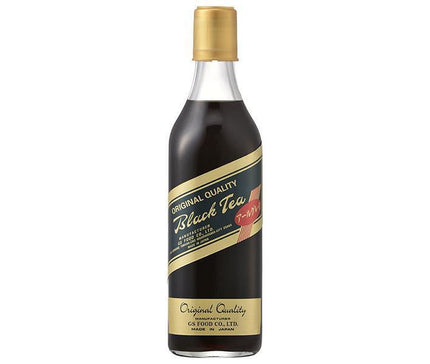 GS Food GS Black Tea Earl Gray 500ml bottle x 12 bottles [Shipped in Japan]