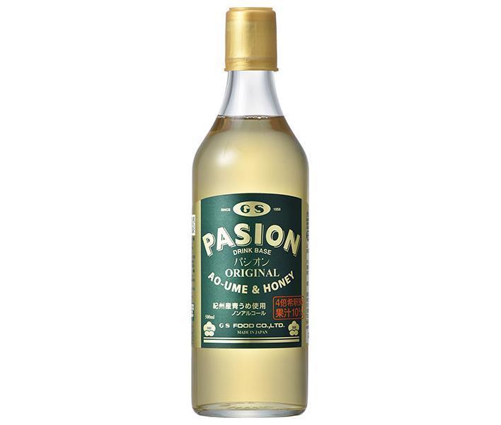 GS Food GS Pasion Aoume & Honey 500ml bottle x 12 bottles [Shipped in Japan]