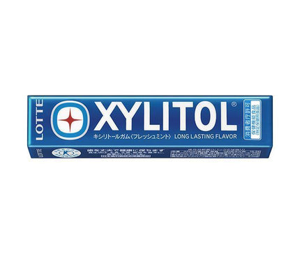 Lotte Xylitol Gum Fresh Mint [Food for Specified Health Uses] 21g (14 tablets) x 20 pieces [Shipped in Japan]